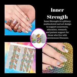 102. Color Street Nail Polish Strips - Inner Strength